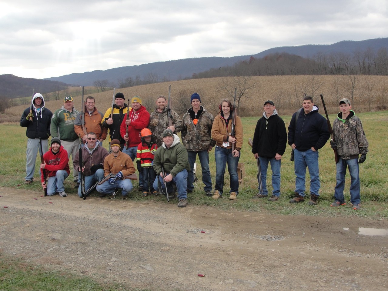 Group Picture from Clay Pigeon Shoot