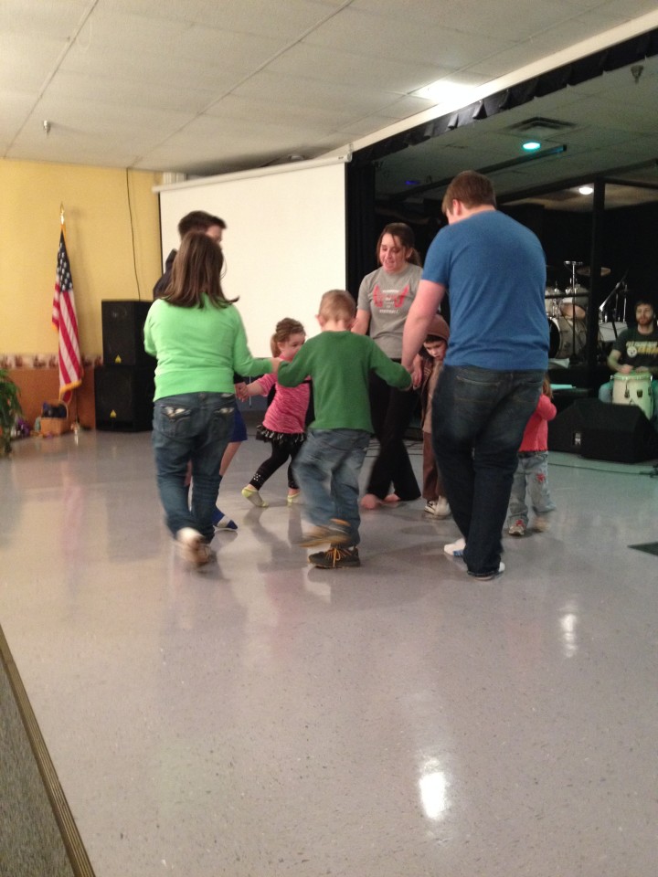 BAMM Teaching the Children a New Dance